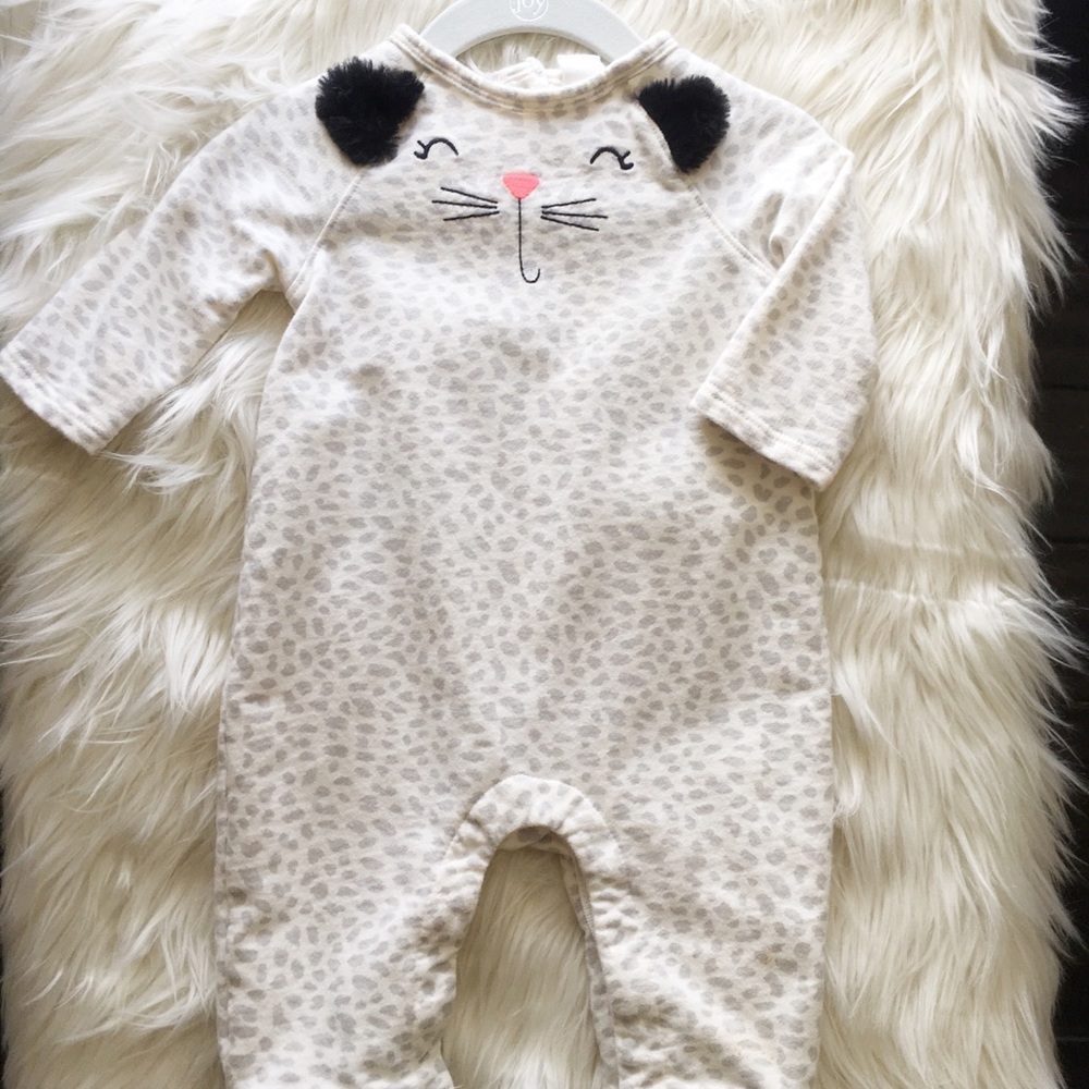 Baby Gap 3-6m Kitty Romper